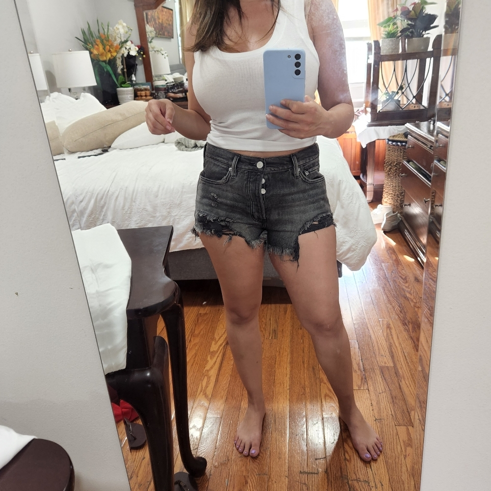 Free people black shorts
